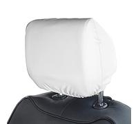 Asudaro Housses D'appui-Tête Voiture, 4 Pcs Confortables Et Respirantes, Lavables, avec Ourlets élastiqués Housses Siège Universelles pour Petites Voitures, RVs, SUV, Camions 25 Cm x 28 Cm x 2 Cm
