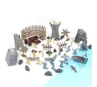 Asudaro Jouet Modèle De Soldat Médiéval, 71/120/136/250Pcs Jouets Chevalier Jeu Soldat Modèle Figurines De Soldats Médiévales Militaires - Jouets Antiques De Soldats Romains - Modèle pour Enfants