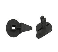 Asudaro Kit De Fixation De Bouton De Support De Triangle D'avertissement Couvercle Triangulaire Clip Support Montage Bouton Tournant 3C9867467 Compatible pour P*a*s*s*a*t T*o*u*r*a*n Q7