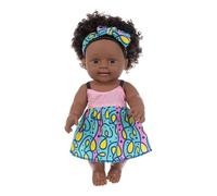 Asudaro Poupées Réalistes en Vinyle Noir À Peau Foncée 30,5 Cm, Poupées Bébé Reborn Noires, Poupées Bébé Reborn Réalistes, Poupée Bébé Nouveau-Né avec Vêtements pour Jouets pour Enfants