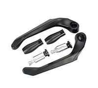 Asudaro Protection de Guidon de Moto - Paire de Leviers de Frein et d'Embrayage en Aluminium Universel pour Moto, Scooter, VTT