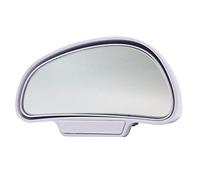 Asudaro Rétroviseur d'angle mort de voiture réglable 360 degrés rétroviseurs latéraux grand Angle angle mort Snap Way pour stationnement vue arrière auxiliaire Miroir, miroir auxiliaire d'angle mort