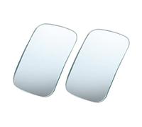Asudaro Rétroviseur de voiture, 2pcs miroir d'angle mort en verre HD sans cadre DM-073 grand angle de conception de rétroviseur rotatif à 360 degrés, pour toutes les voitures, VUS et camions
