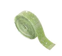 Asudaro Ruban de décoration en cristal, ruban autocollant en cristal strass autocollant bricolage autocollant de décoration bricolage, pour la décoration de téléphone portable de voiture 25mm*180cm