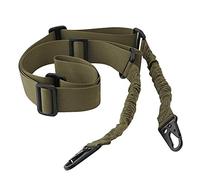 Asudaro Sangle Tactique Ceinture de Carabine réglable Bungee Sling en Nylon Multifonctionnel 2 Points Carabine Sling Gun Ceinture réglable Corde d'épaule avec élastiques Cordes pour la Chasse