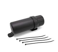 Asudaro Tube de rangement de moto, Tube de rangement étanche pour outil universel tout-terrain de moto avec anneau de verrouillage antivol Tube de rangement portable Tube de rangement pour moto