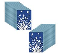 Asuinxurr Cyanotype Lot de 30 feuilles de papier solaire A5 pour impression solaire haute sensibilité