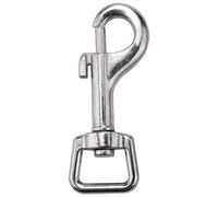 Asuinxurr Lot de 20 mousquetons pour la connexion de colliers de laisse de chien, fermeture rotative résistante, vis à œillet, clip de déclenchement pour boucle pour animal de compagnie