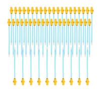 Asuinxurr Lot de 50 cannes d'élevage jetables pour fertilisation artérielle - Tubes d'élevage flexibles pour chiens