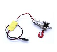 Asuinxurr Treuil automatique simulé en métal avec câble récepteur à 3 canaux pour B14 B24 B16 B36 C14 C24 C34 MN D90 MN99S RC Pièces de voiture