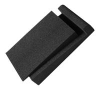 Asukohu 1 ensemble de coussinets d'isolation pour haut-parleur, anti-vibrations, base en éponge antidérapante pour équipement acoustique, optimisation des basses et haut-parleur de stabilité
