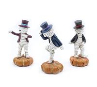 Asukohu 1 ensemble de résine Art Artisanat Momie pour danser sur Halloween Décorations Figure Statues Ornements