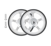 Asukohu 1 Pair Plié Roulette Léger Alliage d'Aluminium Cyclisme pour Pendule Facile et Vélo de Voyage Durable