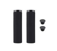 Asukohu 1 paire de poignées de guidon amortissant les chocs en mousse antidérapante pour un meilleur contrôle lors du cyclisme. Housse de pare-chocs souple durable