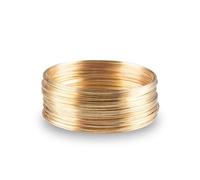Asukohu 50 mémoires fil d'acier pour perles bracelets boucles d'oreilles bijoux création accessoires bras collier approvisionnement
