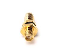 Asukohu Adaptateur coaxial SMA femelle HF droit pour montage sur panneau O mâle Pigtail Câble mâle Adaptateur femelle Câble coaxial Connecteur à souder Prise femelle femelle Terminal Prise