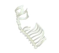 Asukohu Anneaux ouverts élégants Texture réglable en alliage de colonne vertébrale Convient à ceux qui aiment les accessoires distinctifs de style jeune