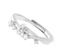 Asukohu Anneaux réglables tendance pour couple - Texture en acier inoxydable - Convient pour une fête quotidienne - Différentes occasions, taille unique, Comme décrit, Comme décrit.