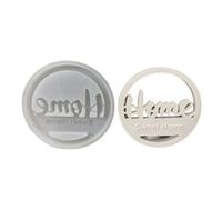 Asukohu Anneaux Sweet Home Pendentifs Moules en silicone Nuages Moules décoratifs en plâtre Moules d'ornement Moules en résine époxy