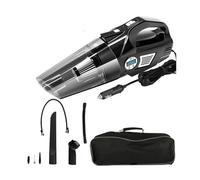 Asukohu Aspirateur à main 12 V avec manomètre numérique 120 W pour homme et femme Aspirateur de voiture multifonction avec manomètre