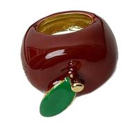 Asukohu Bagues fruites/fraises vivantes faites à la main - Légères et confortables - Accessoire de mode pour fête, Comme décrit