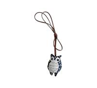 Asukohu Beau collier pendentif à thème de dessin animé long collier pull en coton chaîne parfaite pour les petites filles sac de mode accessoires maison pendentif décoratif, Comme décrit