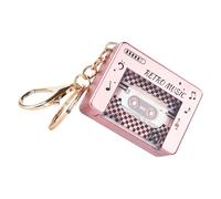 Asukohu Beau porte-clés radio vintage accessoire multifonctionnel pour clés ou sacs qui sont portables pour les étudiants et les cadeaux