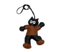 Asukohu Belle clé de chat accessoire porte-clés en cuir PU dessin animé offrant durabilité et confort pour une utilisation quotidienne