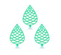 Asukohu Bettas Lot de 3 lits de repos pour poissons Confortables Plateforme de repos pour poissons