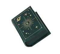 Asukohu Boîte à bagues en cuir PU conviviale Styles raffinés Organisateurs de bijoux pour alliances et souvenirs