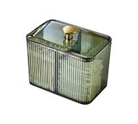 Asukohu Boîte de rangement de maquillage avec couvercle transparent étanche à la poussière organisation pour dortoir collier bracelet charme organisateur maquillage boîte de rangement plan de travail