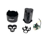 Asukohu Boîtier de batterie vide résistant aux chocs avec carte de circuit intégré pour batteries 18650. Protection contre la surcharge Boîtier de support de batterie