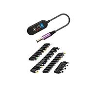 Asukohu Câble convertisseur PD140W Type C vers DC5525 5521 pour plusieurs appareils électroniques et chargeurs