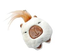 Asukohu Capybaras Magie en peluche moulée pour la décoration de sac Fait à la main Porte-clés animal Accessoires de téléphone colorés pour femmes et filles