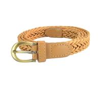 Asukohu Ceinture tressée simple avec accent de câble texturé - Ailes fines réglables pour jeans et robes - Ceinture tissée fine avec fermeture rétro, b, taille unique