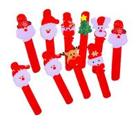 Asukohu Cercle de potins de Noël mignon décoration de Noël bonhomme de neige élan Père Noël cercle tapant Nouvel An 2024 Cadeaux pour adultes et enfants