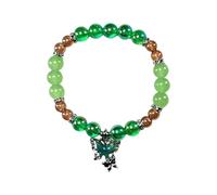 Asukohu Chaîne de main avec pendentif papillon en perles de cristal pour femme, bijou d'amitié, bijou complet en forme de papillon, taille unique, Comme décrit