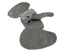 Asukohu Chapeau d'éléphant en peluche accrocheur, accessoire de festival fantaisie pour cosplay, fête à thème, couvre-chef, jeu de rôle, chapeau d'animal unisexe