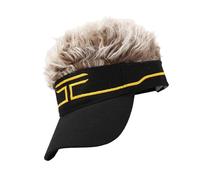 Asukohu Chapeau poilu tendance pour adultes et enfants - Costume d'Halloween - Accessoire photo - Perruques mythes noires pour enfants