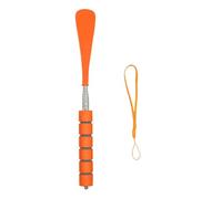 Asukohu Chausse-pied extensible en métal - Longueur réglable de 28 à 70 cm - Pour personnes âgées et grossesses, b, Taille unique