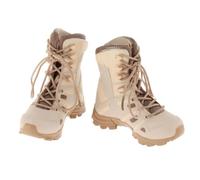 Asukohu Chaussures d'escalade réalistes à l'échelle 1/6 pour homme, bottes de camping pour figurines d'action et scène, maisons de poupées, accessoires d'exposition, bottes de collection