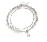 Asukohu Collier chauffant en alliage robuste réglable pour femmes tendance gothique bijoux cadeaux confortables pour les fêtes couches en alliage pendentif étoile collier
