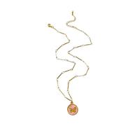 Asukohu Collier papillon en acier inoxydable - Chaîne décorative émaillée colorée pour un usage quotidien ou des occasions spéciales - Bijou papillon élégant en émail, taille unique, Comme décrit