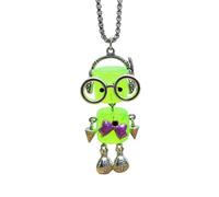 Asukohu Collier robot vintage créatif rétro mobile tour de cou unique pendentif robot suspendu décoration lame de clé chaîne bijoux pendentif mécanique, taille unique, Comme décrit, Comme décrit