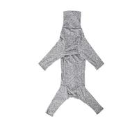 Asukohu Combinaison de convalescence pour chien - Contrôle de la perte de poils - Combinaison à 4 pattes - Vêtements respirants et extensibles - Contrôle de la perte de poils - Body post-récupération