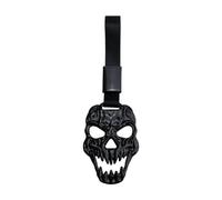 Asukohu Crâne Pendentif Ornement Poignée Sangles Dérive, Black