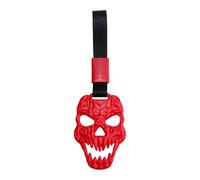 Asukohu Crâne Pendentif Ornement Poignée Sangles Dérive, Red