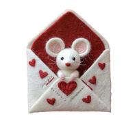 Asukohu Cœur en laine pour projets et décoration intérieure Ballon en forme de cœur