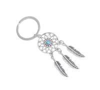 Asukohu DreamCatchers Porte-clé améliore votre style de vie avec cet ornement d'auteur tissé intrusif, porte-clé élégant pour tous les jours