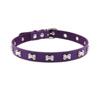 Asukohu Edgy Gothic Collier ras du cou en cuir avec crampons en métal Réglable Unisexe Punk Rock Bijoux pour streetwear Mode Collier ras du cou en cuir, taille unique, Comme décrit, Comme décrit